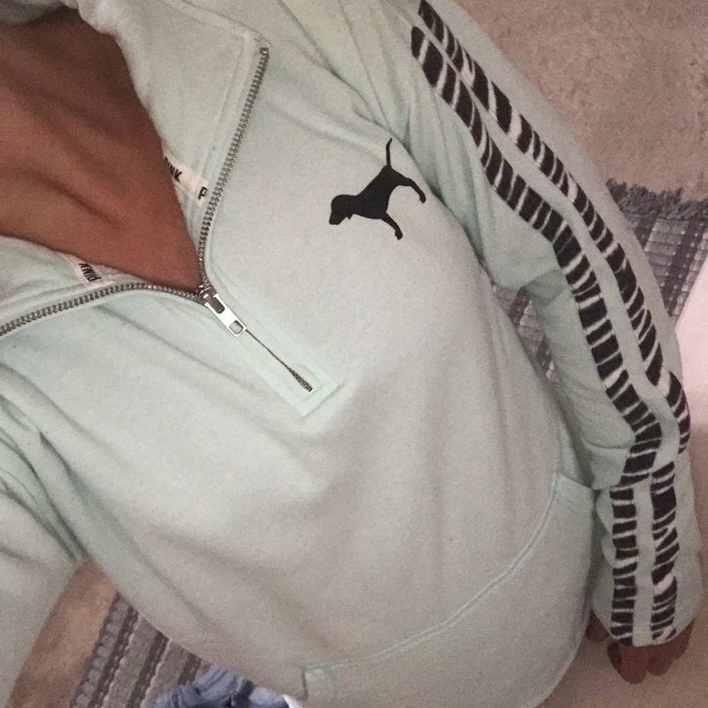 PINK half zip